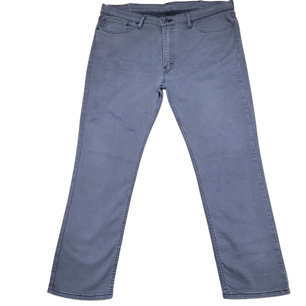 Levi's 511 Slim Straight Leg Gray Jeans Size 40/30 Men's